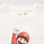 Uniqlo The Super Mario Bros Movie Ut Printed T-Shirt Kids White