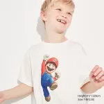 Uniqlo The Super Mario Bros Movie Ut Printed T-Shirt Kids White