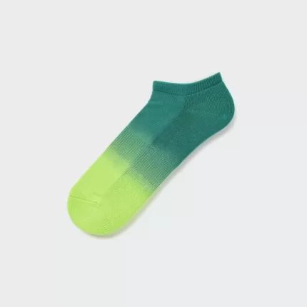 Uniqlo Tie-dye Short Socks Men Green