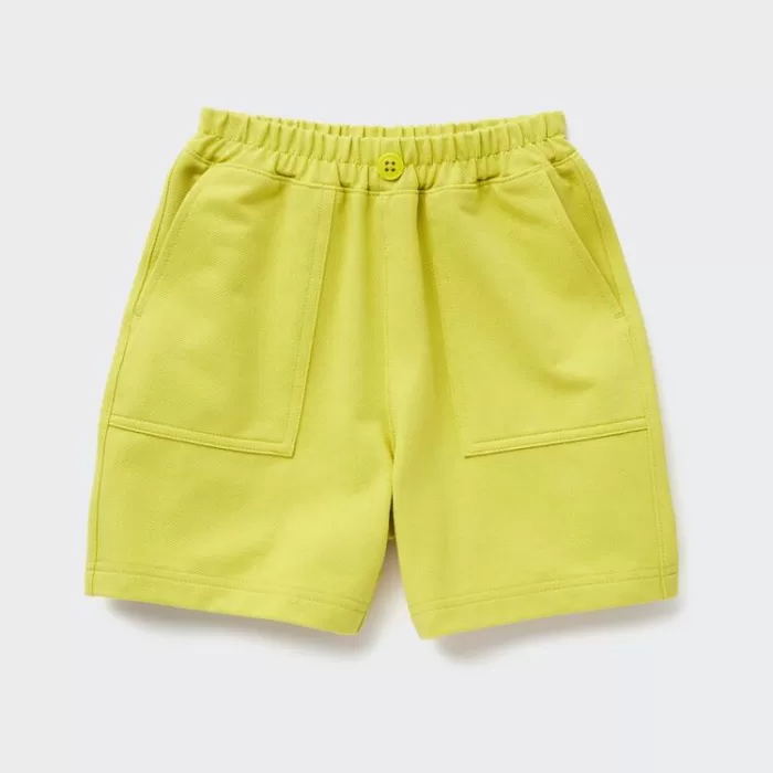 Uniqlo Twill Dry Easy Baby Shorts Green