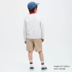 Uniqlo Twill Stretch Easy Shorts Boys Beige