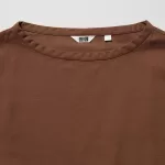 Uniqlo U 3/4 Sleeved Women’s Dress Brown