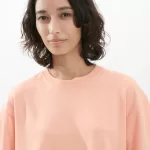 Uniqlo U Airism Cotton Oversized T-shirt for Women in Pink