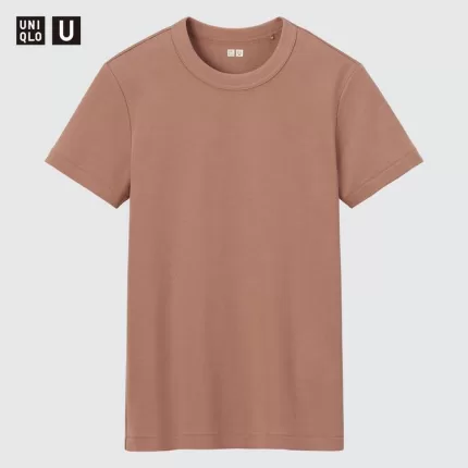 Uniqlo U Crew Neck Women’s T-Shirt Pink