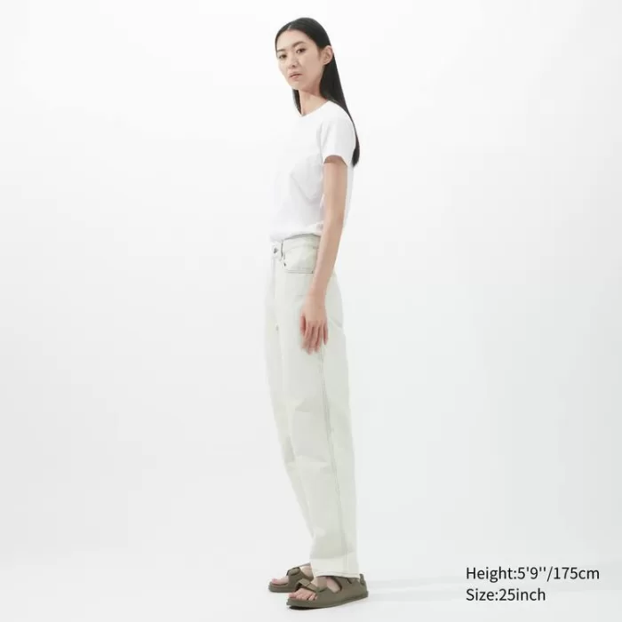 Uniqlo U Curved Women’s Jeans White