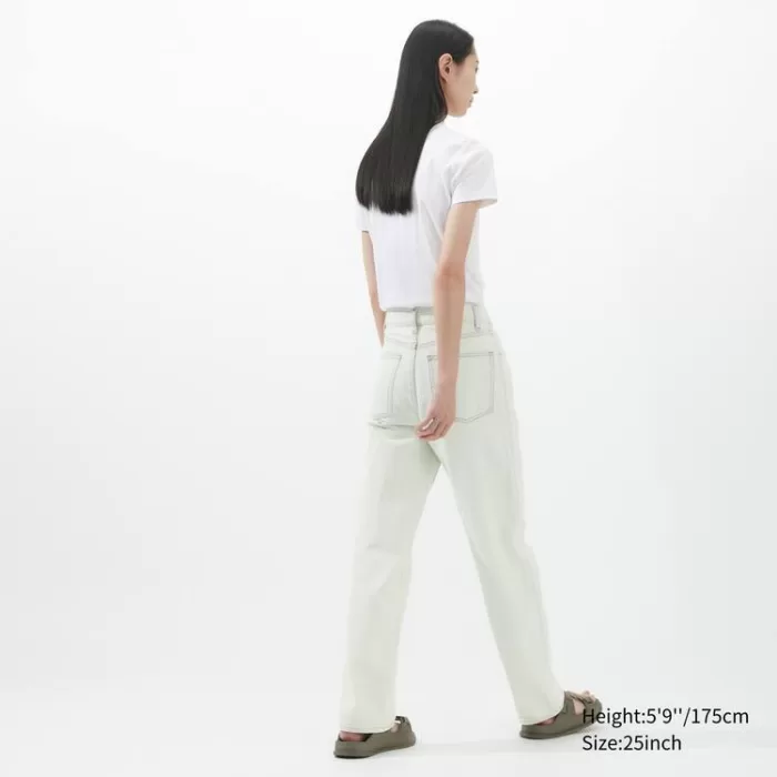 Uniqlo U Curved Women’s Jeans White