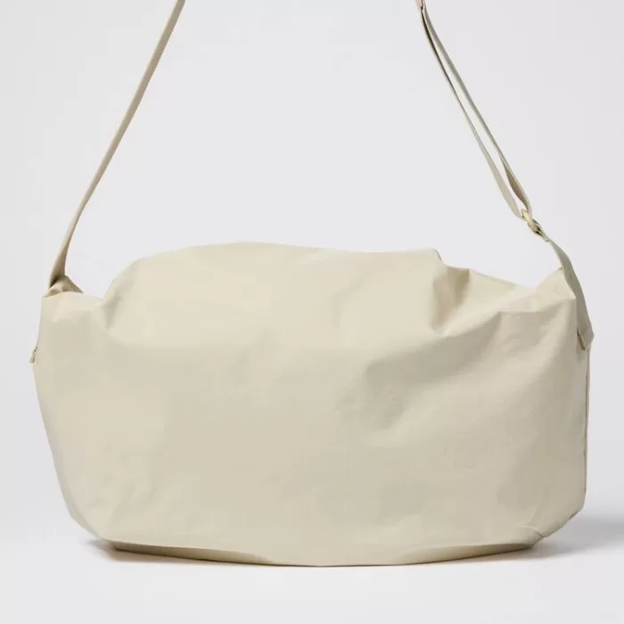 Uniqlo U Drawstring Shoulder Bags Women Beige