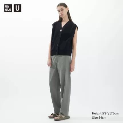 Uniqlo U Jersey Suit Women’s Pants Grey