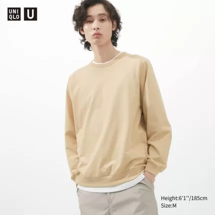 Uniqlo U Light Men’s Sweatshirts Cream