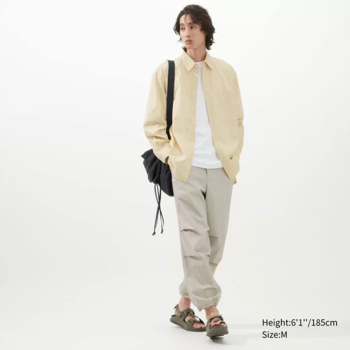 Uniqlo U Oversized Men’s Shirts Cream