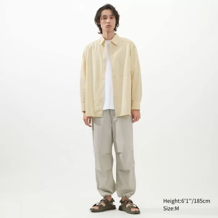 Uniqlo U Oversized Men’s Shirts Cream