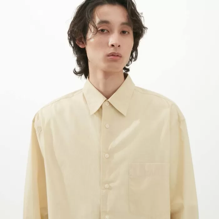 Uniqlo U Oversized Men’s Shirts Cream