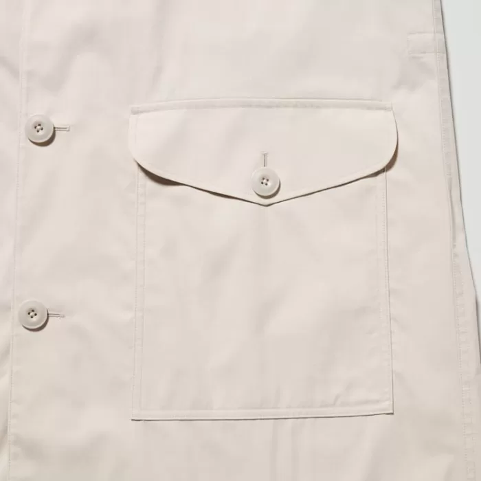 Uniqlo U Oversized Single Breasted Men’s Coats White