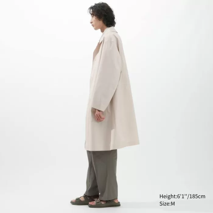 Uniqlo U Oversized Single Breasted Men’s Coats White