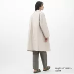 Uniqlo U Oversized Single Breasted Men’s Coats White