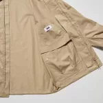 Uniqlo U Oversized Utility Jackets Men Beige