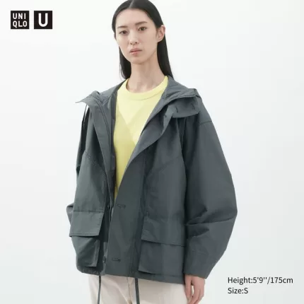 Uniqlo U Relaxed Women’s Anorak Dark Grey