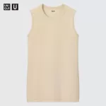 Uniqlo U Women’s Sleeveless Vest Beige