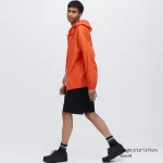 Uniqlo UV Protection 3D Cut Pocketable Men’s Anorak Orange