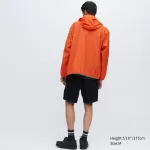 Uniqlo UV Protection 3D Cut Pocketable Men’s Anorak Orange