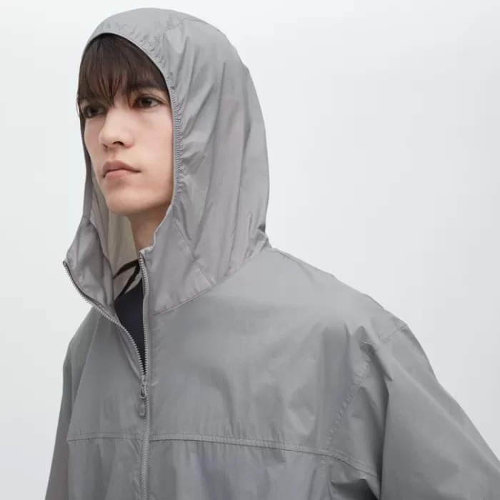 Uniqlo UV Protection Pocketable Men’s Anorak Grey