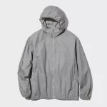 Uniqlo UV Protection Pocketable Men’s Anorak Grey