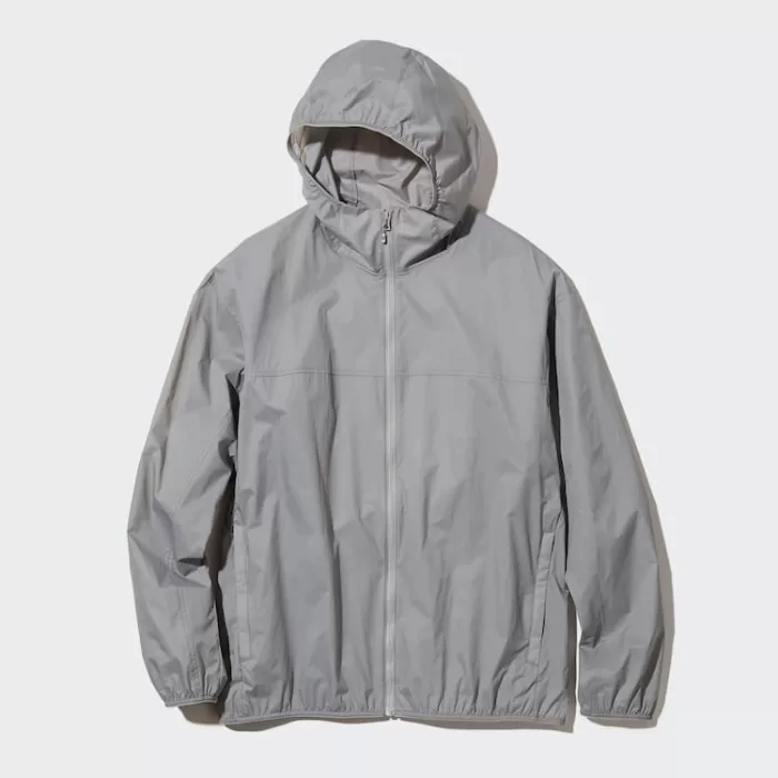 Uniqlo UV Protection Pocketable Men’s Anorak Grey