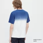 Uniqlo Ukiyo-e Archive Ut Printed T-shirt Men Blue