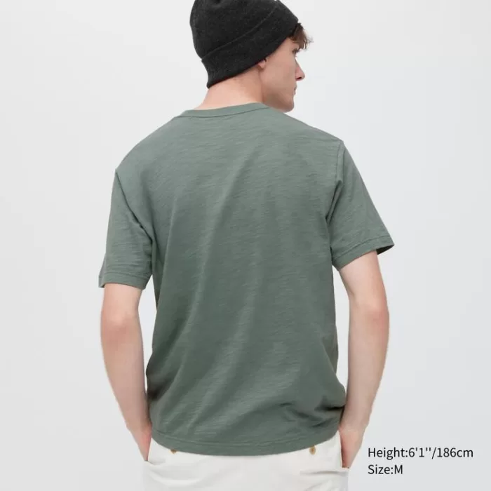 Uniqlo Ukiyo-e Archive Ut Printed T-shirt Men Green