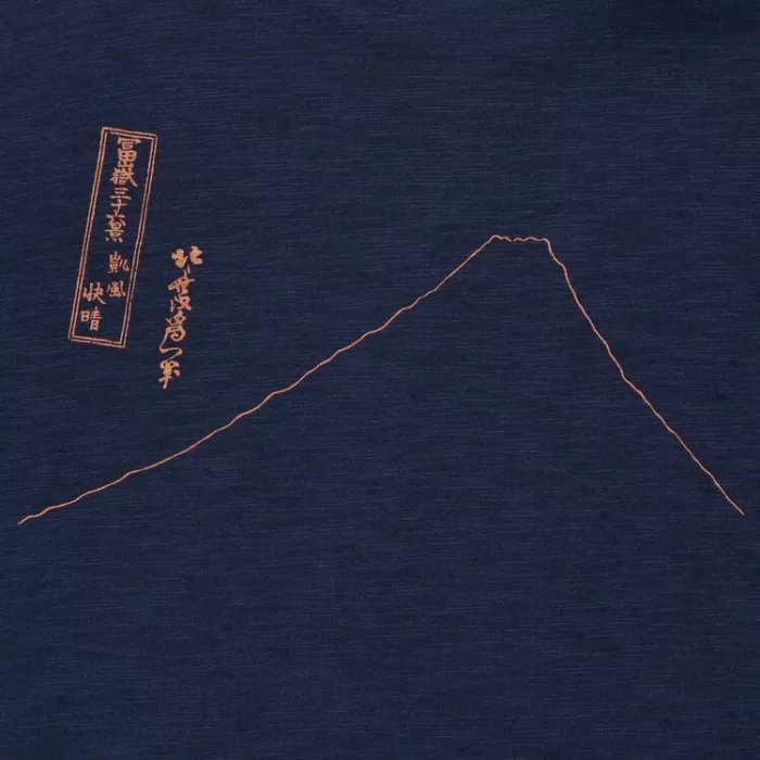 Uniqlo Ukiyo-e Masters Ut Printed Men’s T-Shirt Navy Blue