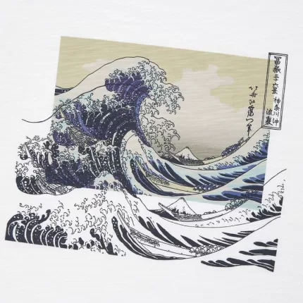 Uniqlo Ukiyo-e Masters Ut Printed Men’s White T-Shirt