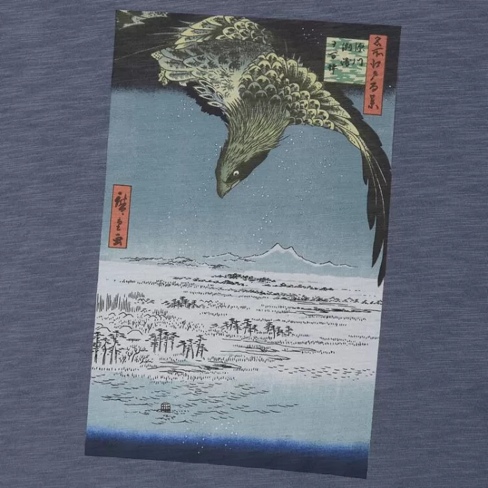 Uniqlo Ukiyo-e Masters Ut Printed T-shirt Men Grey