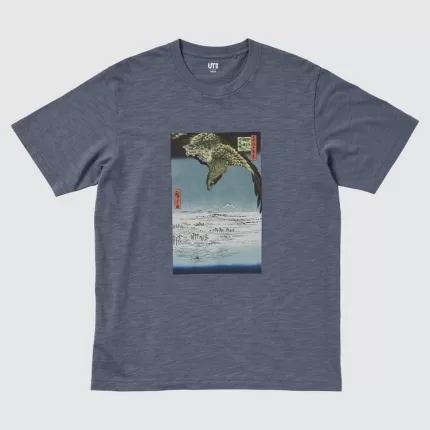 Uniqlo Ukiyo-e Masters Ut Printed T-shirt Men Grey