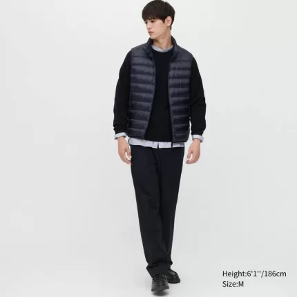 Uniqlo Ultra Light Down Jackets Men Navy Blue