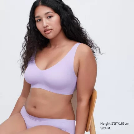 Uniqlo Ultra Relax Wireless Women’s Bras Purple