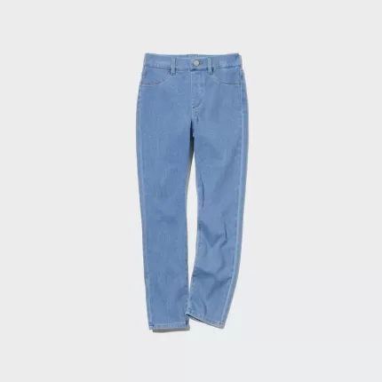 Uniqlo Ultra Stretch Denim Jogger Pants (With Back Pockets) Boys Blue