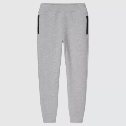 Uniqlo Ultra Stretch Dry Jogger Pants (2021 Season) Kids Grey