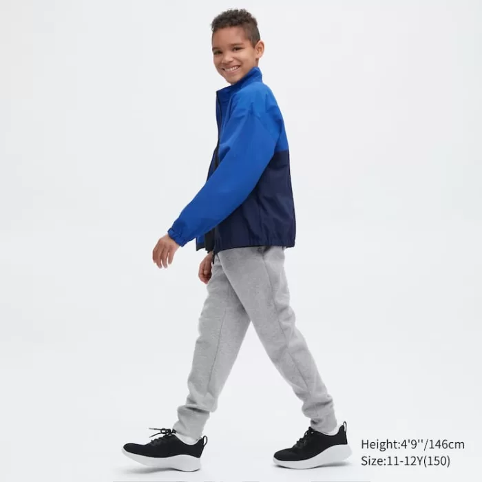 Uniqlo Ultra Stretch Dry Jogger Pants Kids Grey