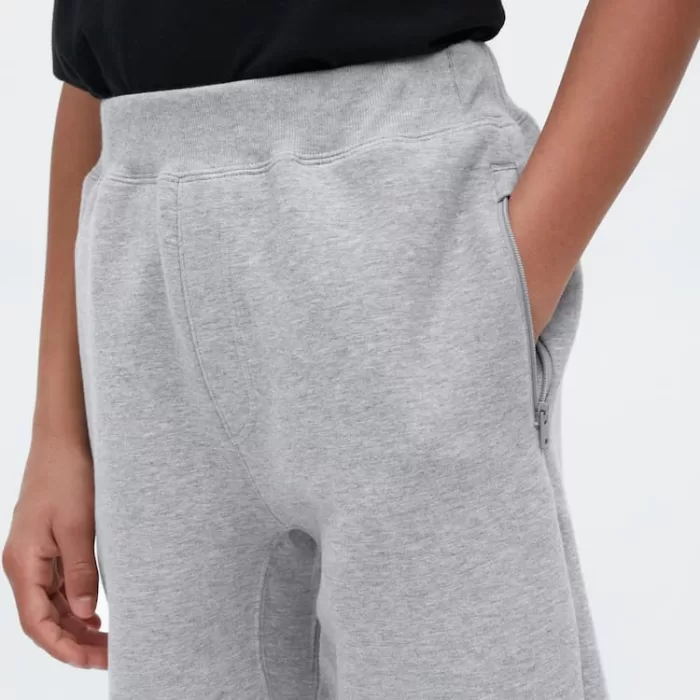 Uniqlo Ultra Stretch Dry Jogger Pants Kids Grey