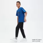 Uniqlo Ultra Stretch Dry-ex Active Jogger Pants Kids Black