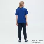 Uniqlo Ultra Stretch Dry-ex Crew Neck Short Sleeved T-shirt Kids Blue