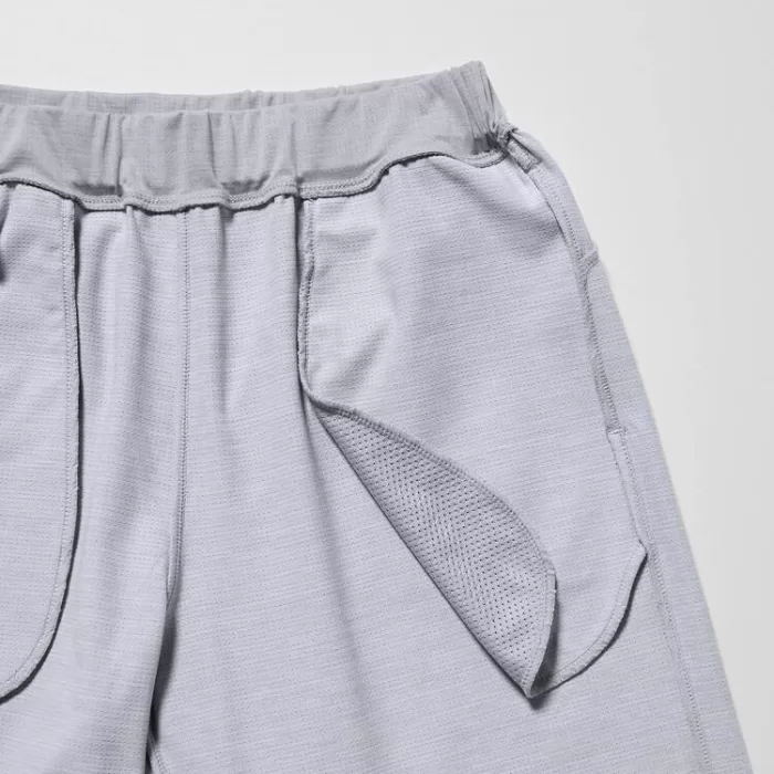 Uniqlo Ultra Stretch Dry-ex Shorts Boys Light Grey