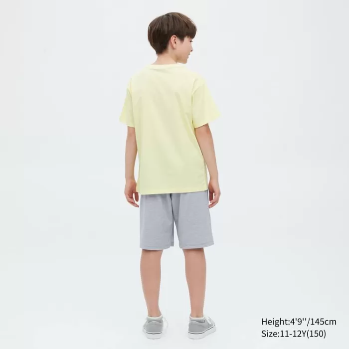 Uniqlo Ultra Stretch Dry-ex Shorts Boys Light Grey