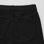 Uniqlo Ultra Stretch High Rise Cropped Fit Women’s Pants Black