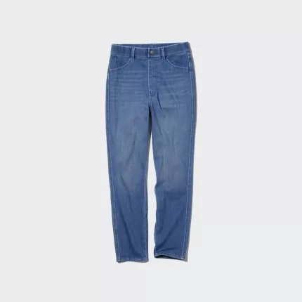 Uniqlo Ultra Stretch High Rise Cropped Women’s Jeans Blue