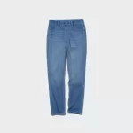 Uniqlo Ultra Stretch High Rise Cropped Women’s Jeans Blue