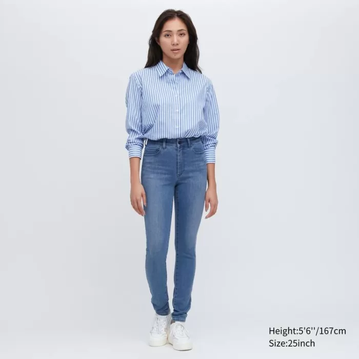 Uniqlo Ultra Stretch High Rise Skinny Fit Women’s Jeans Blue