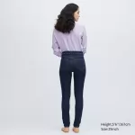 Uniqlo Ultra Stretch High Rise Skinny Fit Women’s Jeans Navy Blue