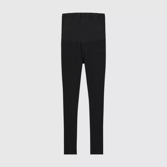 Uniqlo Ultra Stretch Maternity Leggings Women Black