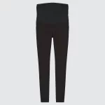 Uniqlo Ultra Stretch Maternity Leggings Women Black